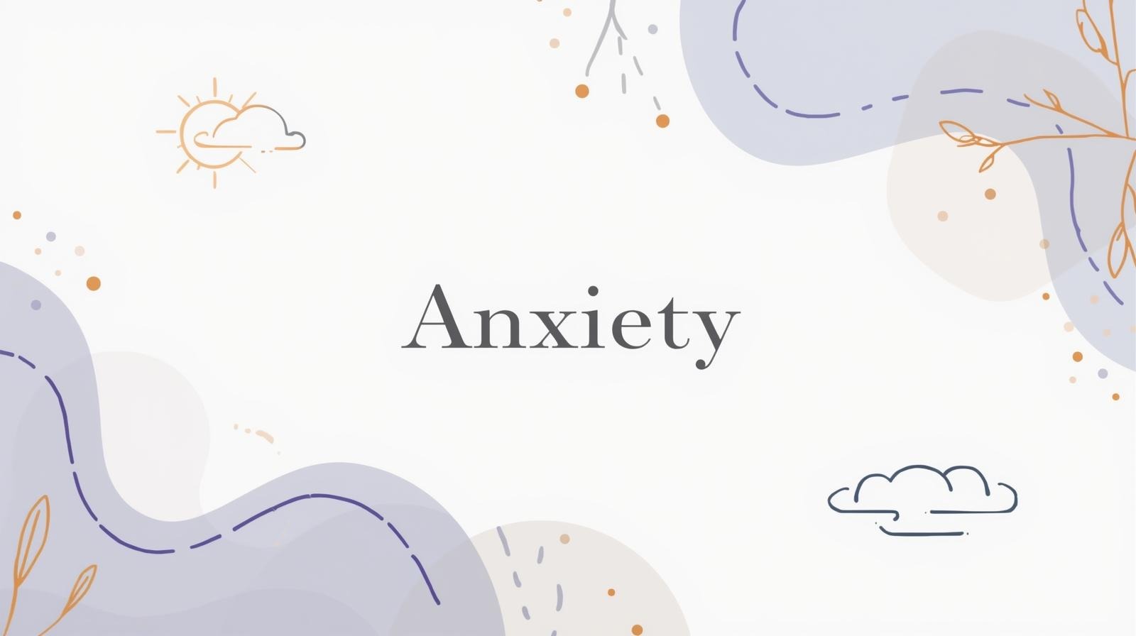 “Concept image representing anxiety and emotional distress”